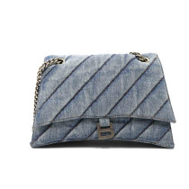 Balenciaga Crush Denim Blu Jeans