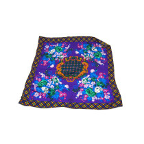 Versace Foulard Seta Viola