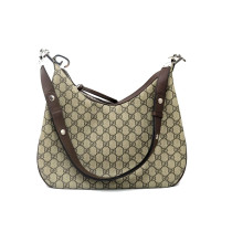 Gucci Borsa a Spalla Attache GG Beige
