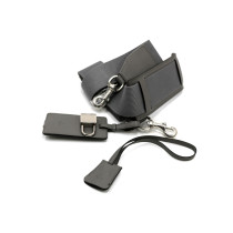 Gucci Borsone da Viaggio Pelle Grigio