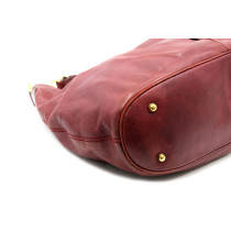 Gucci Horsebit Hobo Pelle Rossa