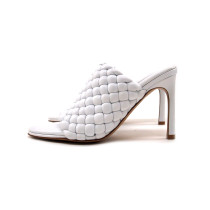 Bottega Veneta Sandali Pelle Bianca