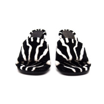 Bottega Veneta Sandali Cavallino Zebrato