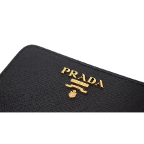 Prada Portafoglio Pelle Nera