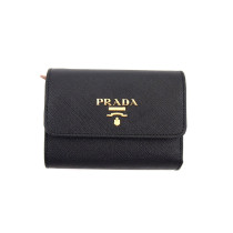 Prada Portafoglio Pelle Nera