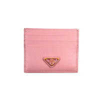 Prada Portacarte Pelle Saffiano Rosa