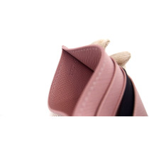 Prada Portacarte Pelle Saffiano Rosa