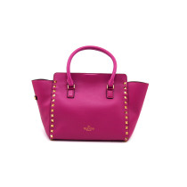 Valentino Rockstud Pelle Fucsia