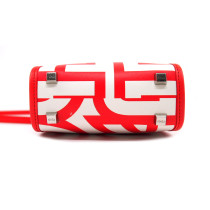 Fendi Sunshine Pelle Bianca e Rossa