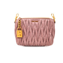 Miu Miu Matelassé Pelle Rosa
