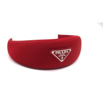 Prada Cerchietto Re Nylon Rosso