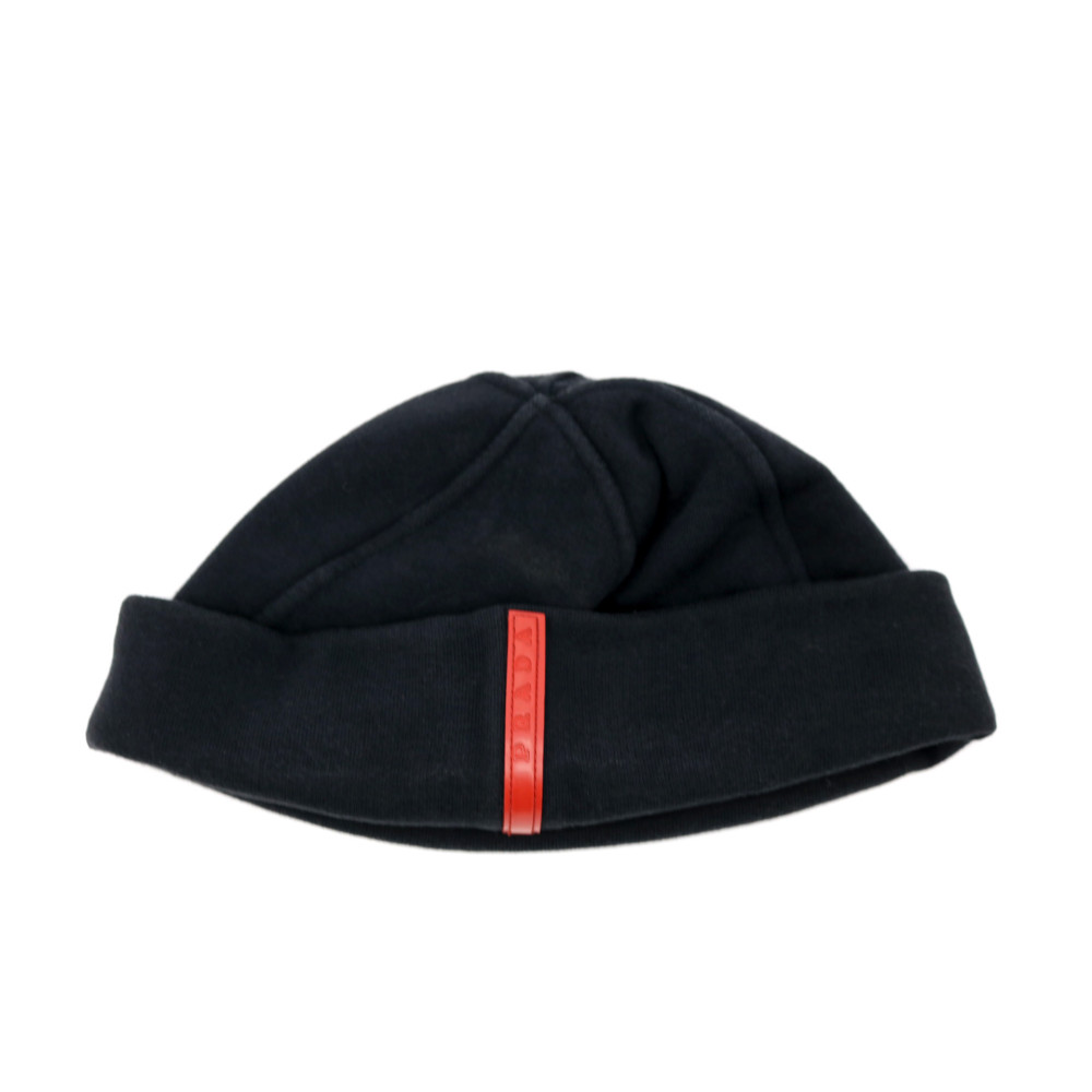 Prada Cappello Cotone Nero