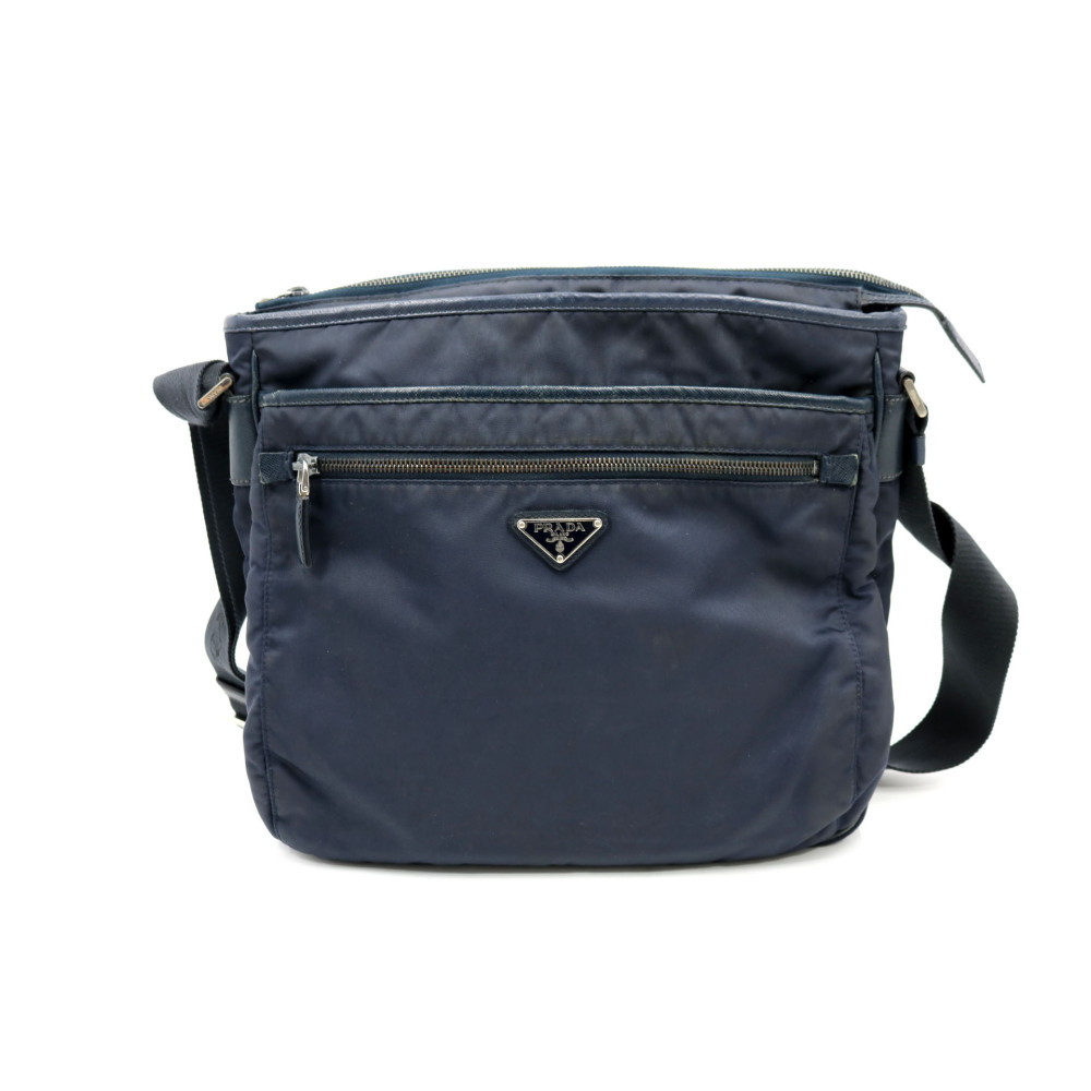 Prada Messenger Nylon Blu