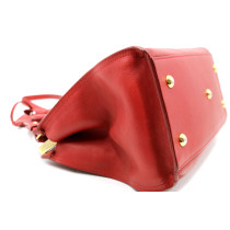 Saint Laurent Cabas Chyc Pelle Rossa