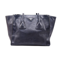Prada Shopping Pelle Blu