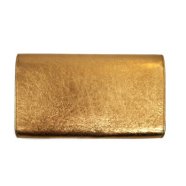 Saint Laurent Pochette Pelle Oro