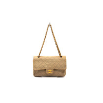 Chanel 2.55 Tela Crema