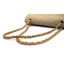 Chanel 2.55 Tela Crema