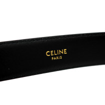 Celine Cintura Triomphe Pelle Nera