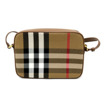 Burberry Camera Bag Check Beige