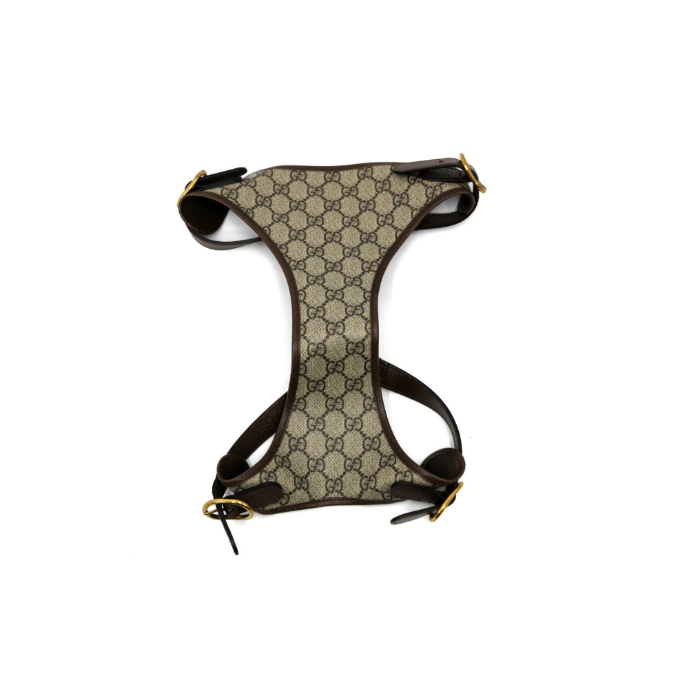 Gucci Pettorina Cane GG Beige