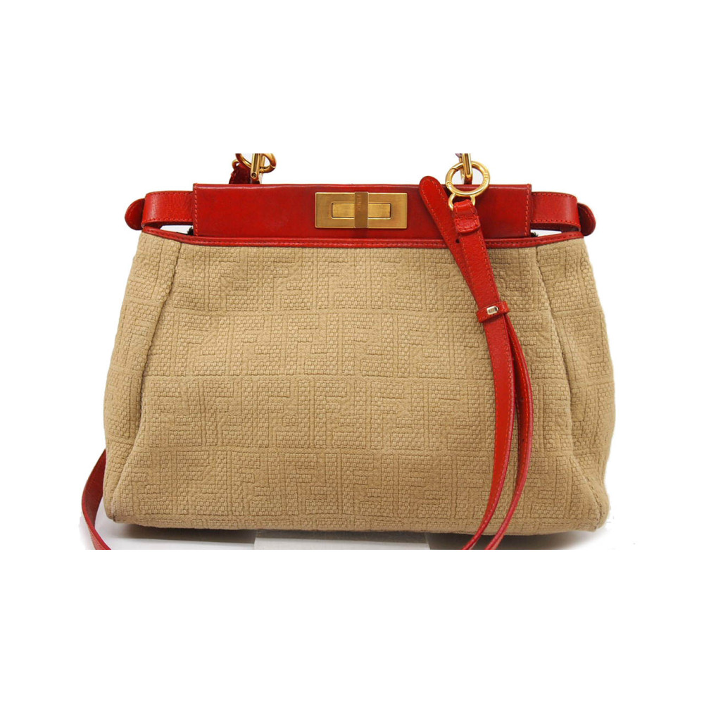 Fendi Peekaboo Tela Panna