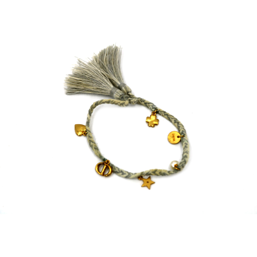 Dior Bracciale Dioriviera Tela Grigia