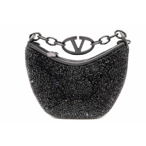 Valentino VLogo Swarovski Nero