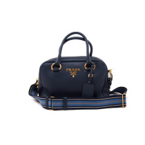 Prada Bauletto Phoenix Pelle Blu