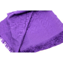 Fendi Sciarpa Lana Viola