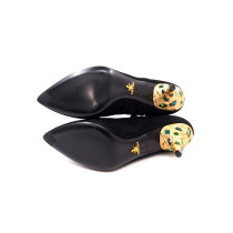 Prada Tronchetto Pelle Scamosciata Nera