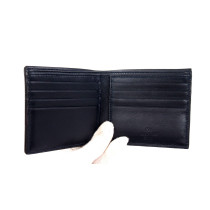 Valentino Portafoglio Tela Blu Notte