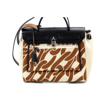 Hermes Herbag Tela Beige