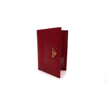 Prada Portafoglio Pelle Saffiano Rosso