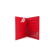 Prada Portafoglio Pelle Saffiano Rosso