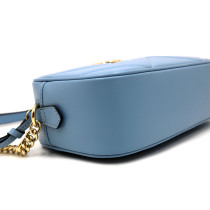 Gucci Marmont Camera Bag Pelle Azzurra