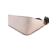 Miu Miu Tracolla Madras Pelle Bianca