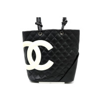 Chanel Cambon Pelle d'Agnello Nera