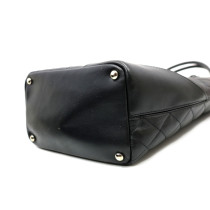 Chanel Cambon Pelle d'Agnello Nera