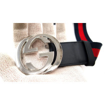 Gucci Cintura Web Rossa e Blu