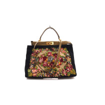 Fendi Peekaboo Tessuto Verde Scuro