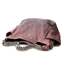 Prada Lux Chain Ombre Pelle Amaranto