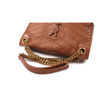 Saint Laurent Niki Pelle Cognac