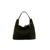 Gucci Shopping Suede Marrone