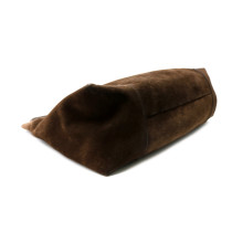 Gucci Shopping Suede Marrone