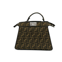Fendi Peekaboo Iseeu Small Zucca Marrone
