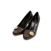 Gucci Décolleté Pelle Guccissima Marrone