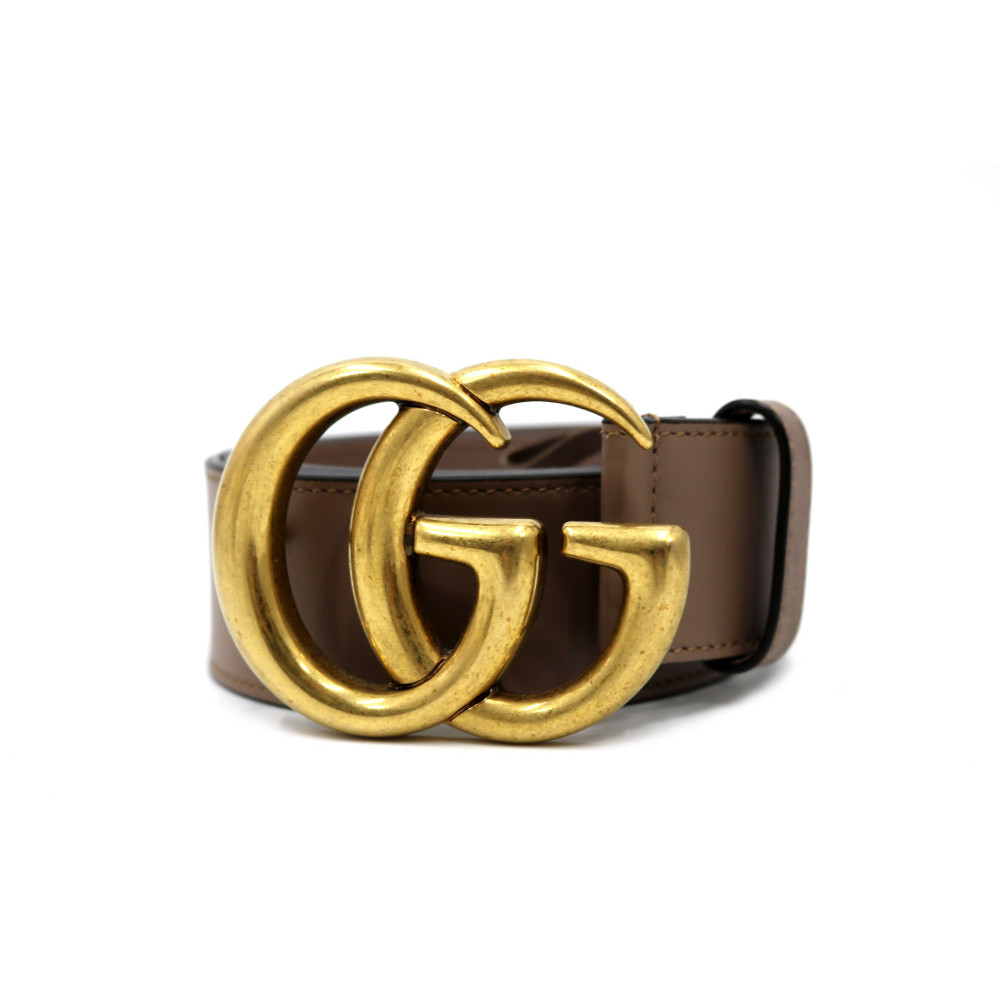 Gucci Cintura Pelle Cipria