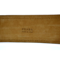 Prada Cintura Pelle Nera