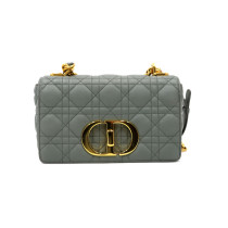 Dior Caro Piccola Pelle Grigia